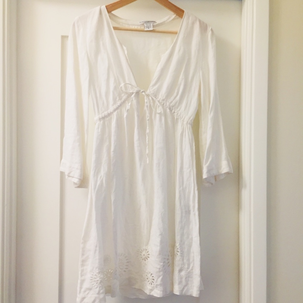 Vintage Diane von Furstenberg 100% Linen Dress